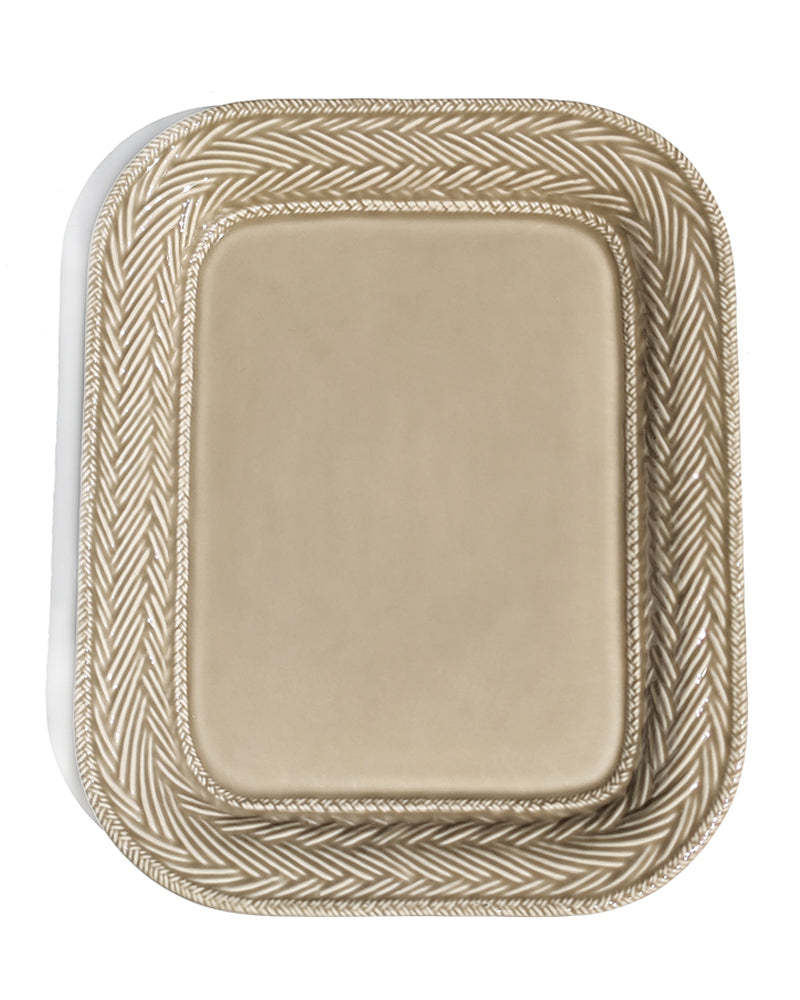  Juliska Le Panier Almond Serving Platter
