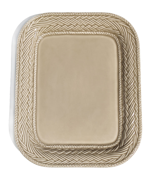  Juliska Le Panier Almond Serving Platter