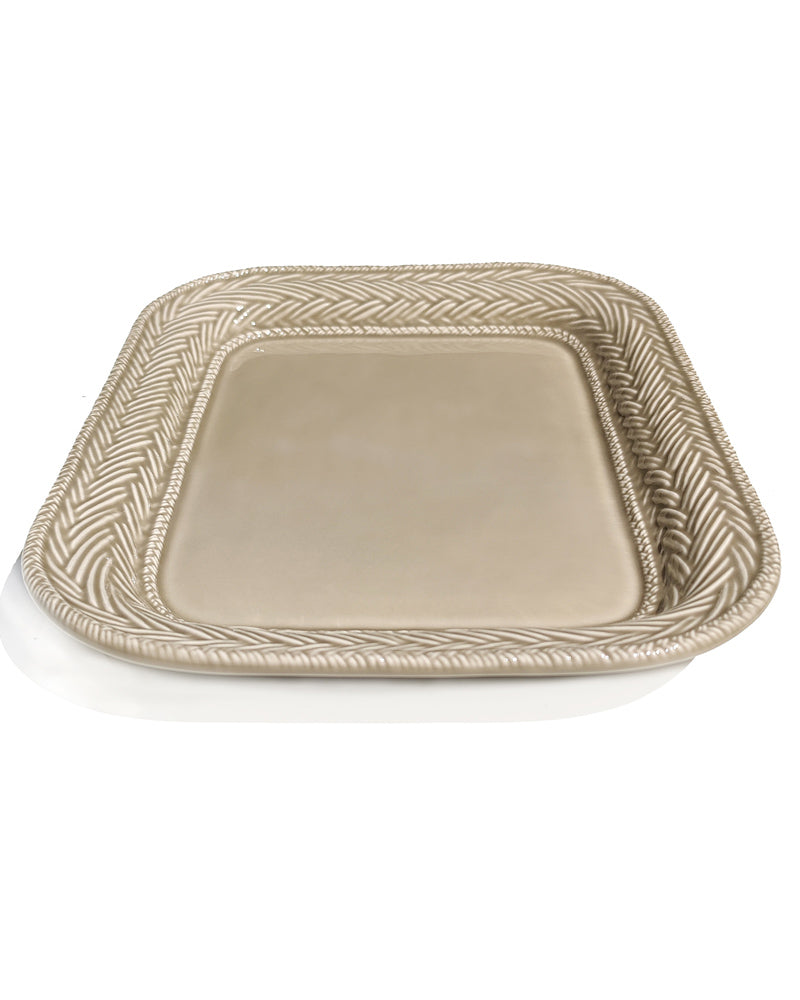  Juliska Le Panier Almond Serving Platter view 2