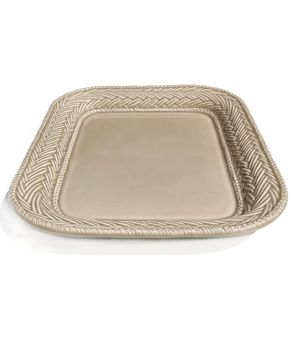  Juliska Le Panier Almond Serving Platter view 5