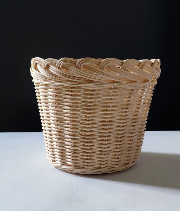 AMANDA LINDROTH LARGE BRAIDED ORCHID BASKETS Set