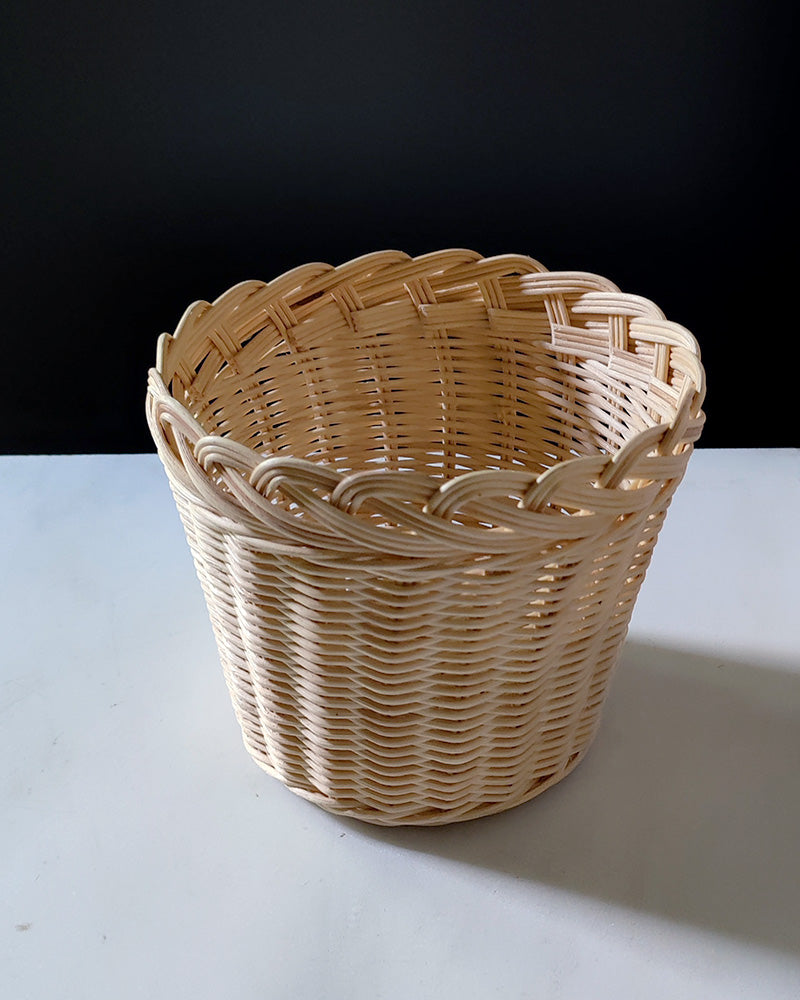 AMANDA LINDROTH LARGE BRAIDED ORCHID BASKETS Set