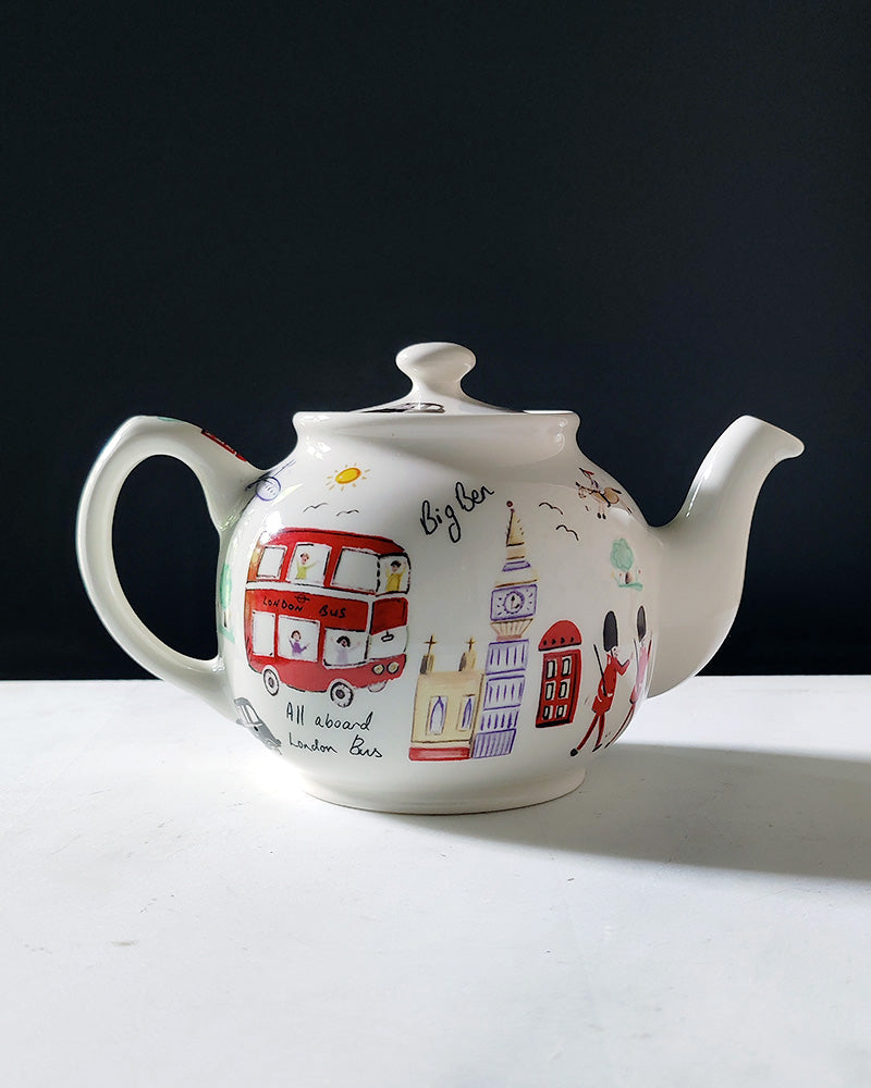 JAMES SADLER LONDON TRAVEL TEAPOT