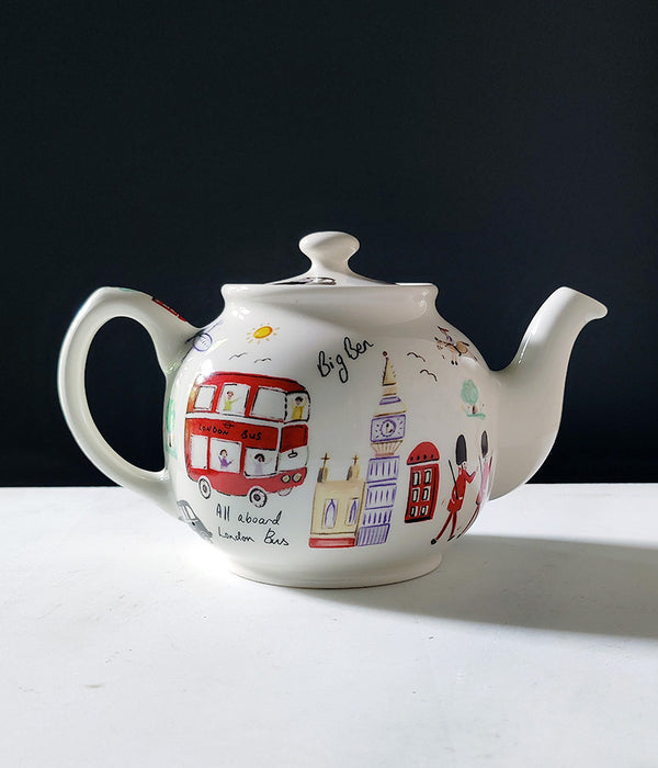 JAMES SADLER LONDON TRAVEL TEAPOT