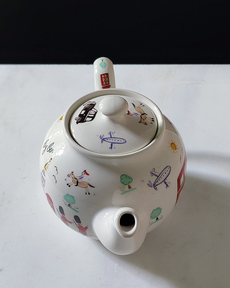 JAMES SADLER LONDON TRAVEL TEAPOT