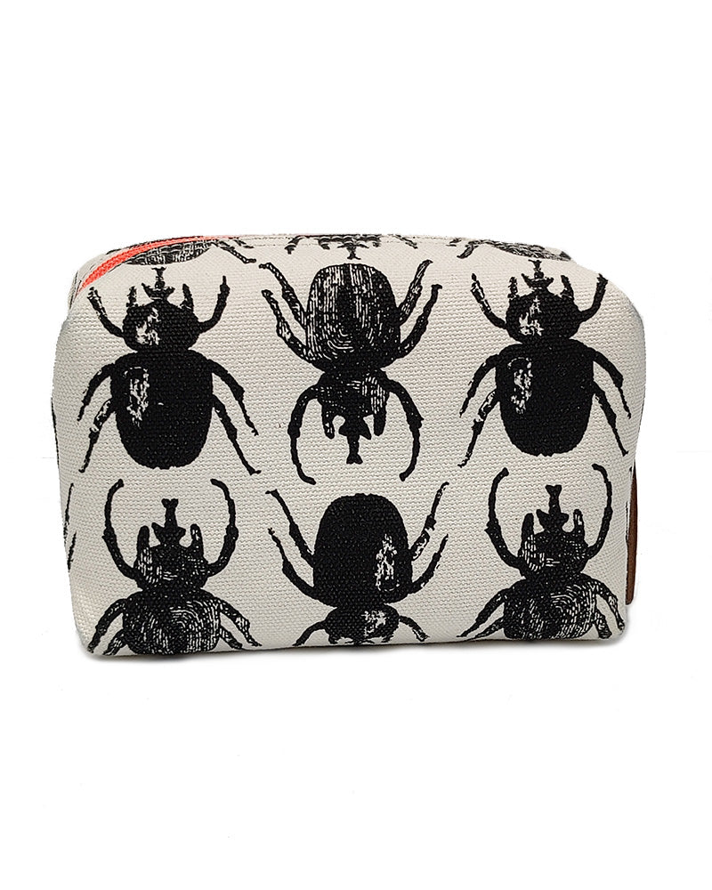 INDIA HICKS LUCKY BEETLE COSMETIC BAG