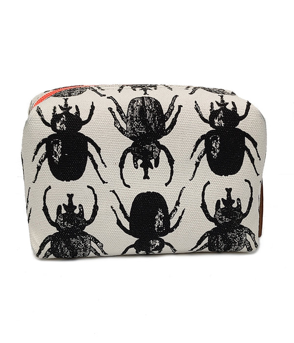 INDIA HICKS LUCKY BEETLE COSMETIC BAG