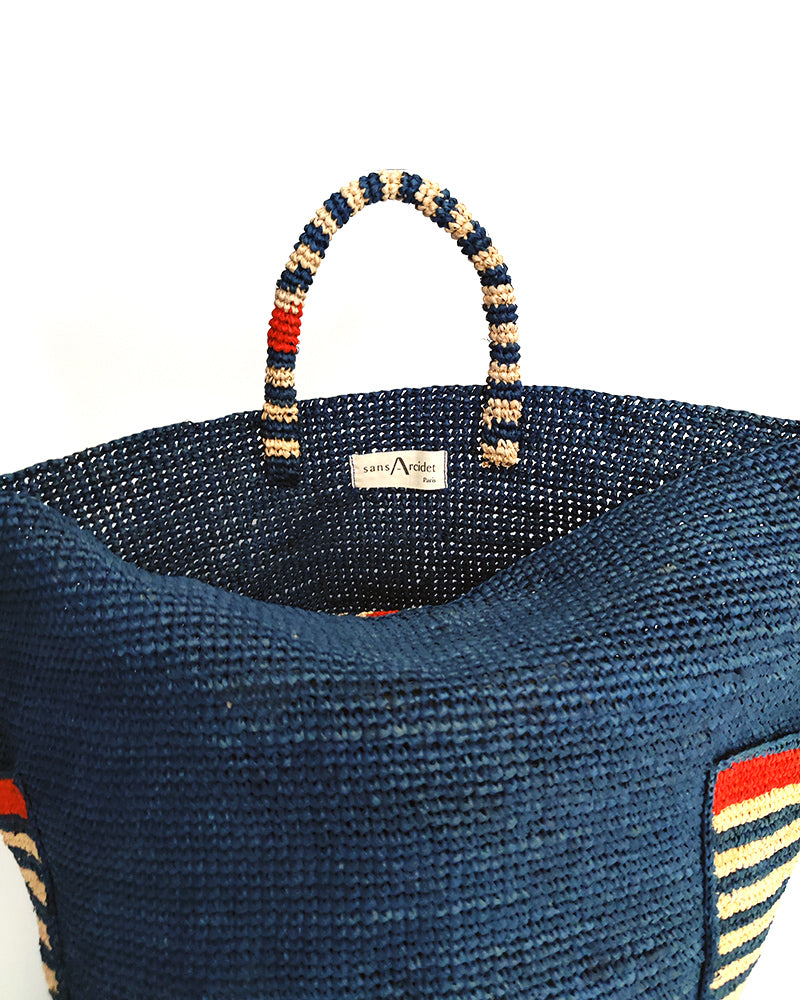 SANS ARCIDET ANUANUA BAG in INDIGO