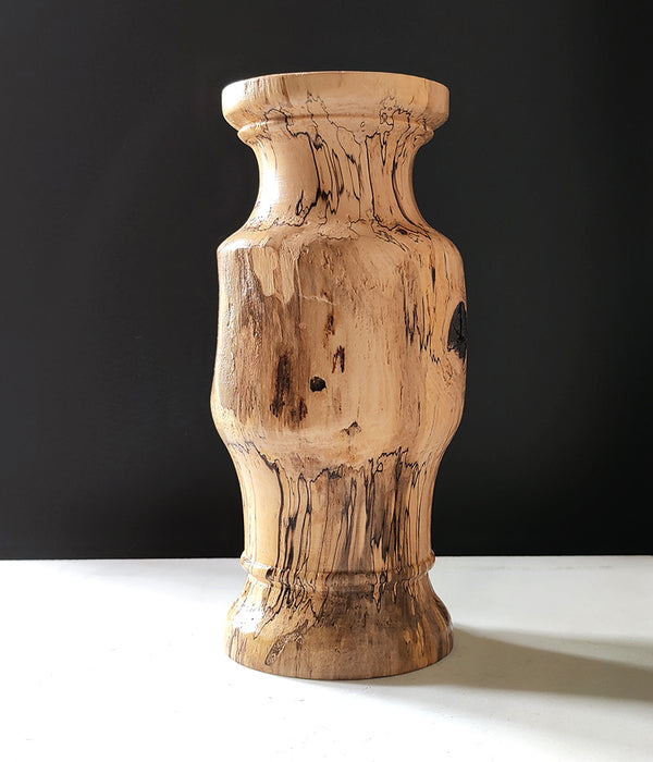 BURL WOOD BUD VASE