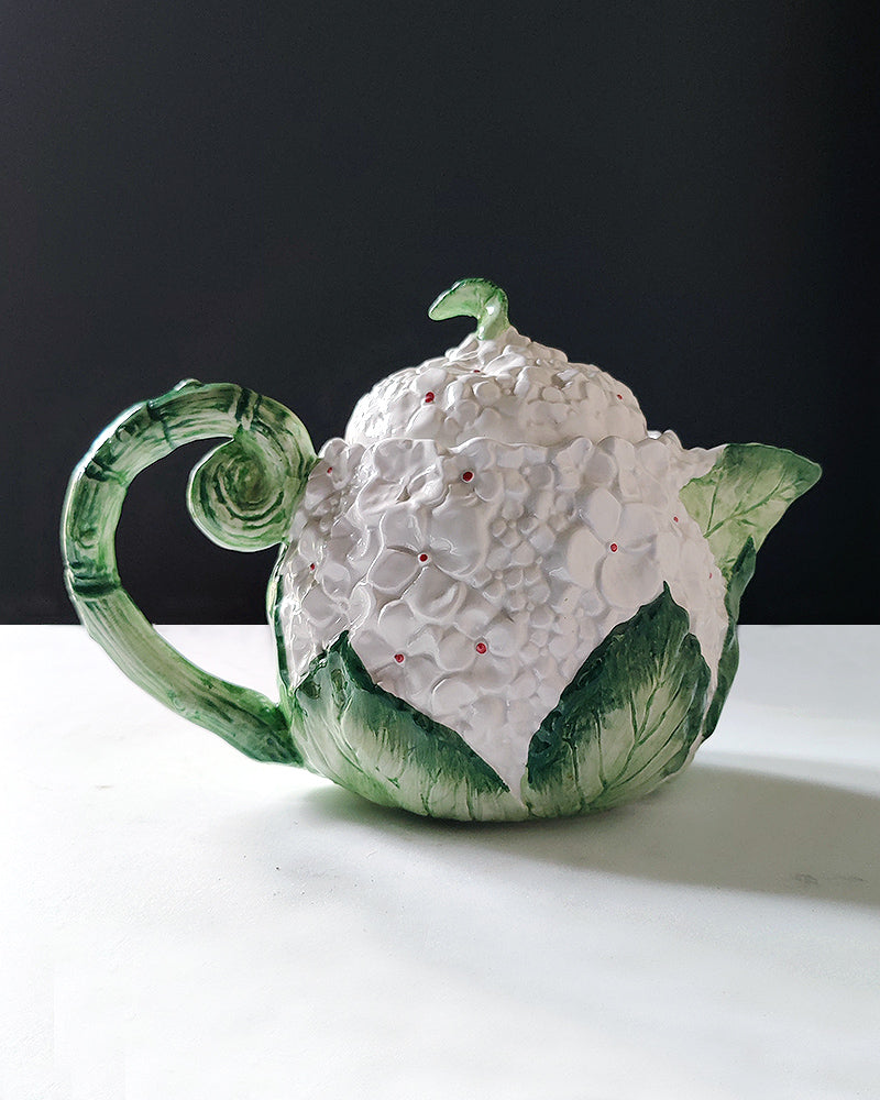 FITZ & FLYOD HYDRANGEA TEAPOT