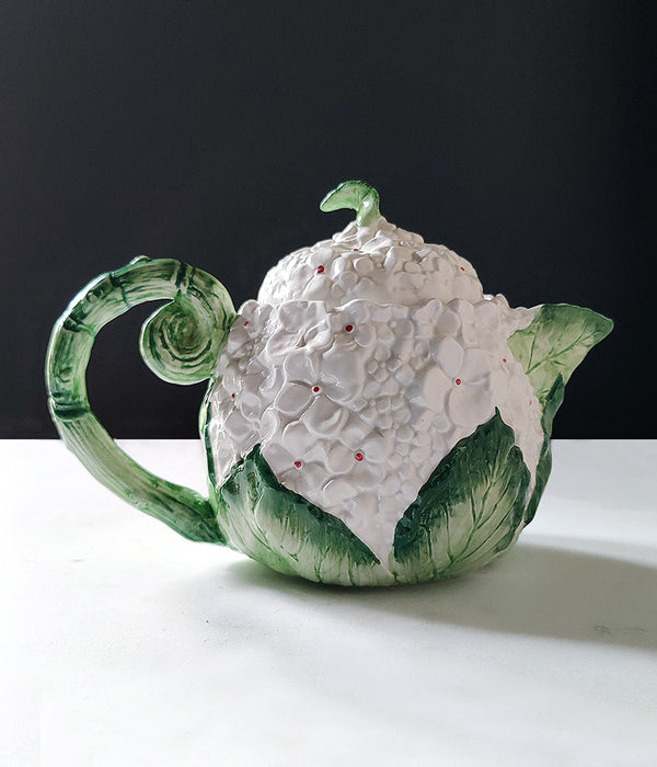 FITZ & FLYOD HYDRANGEA TEAPOT