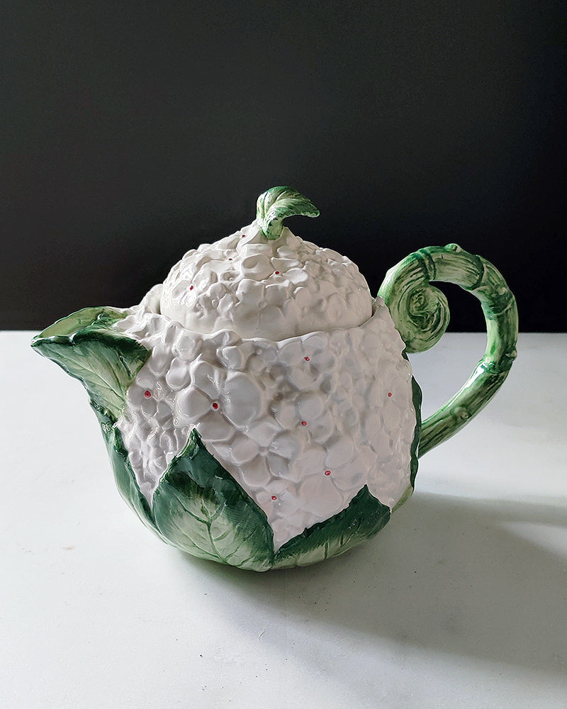 FITZ & FLYOD HYDRANGEA TEAPOT