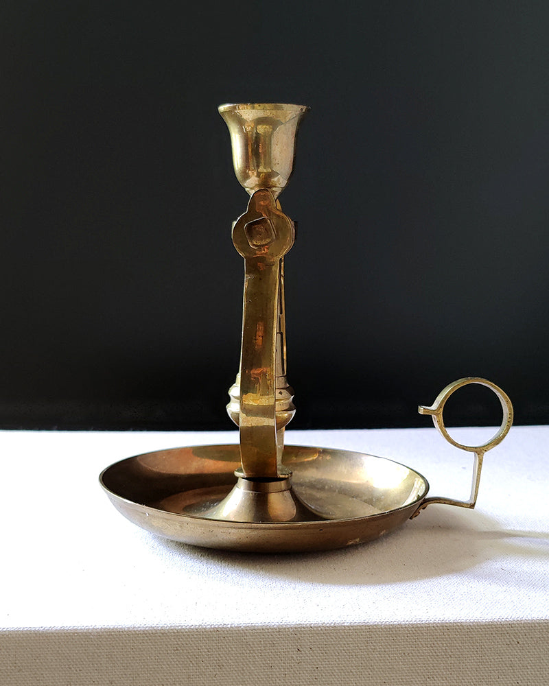 BRASS CHAMBER CANDLESTICK No. 4