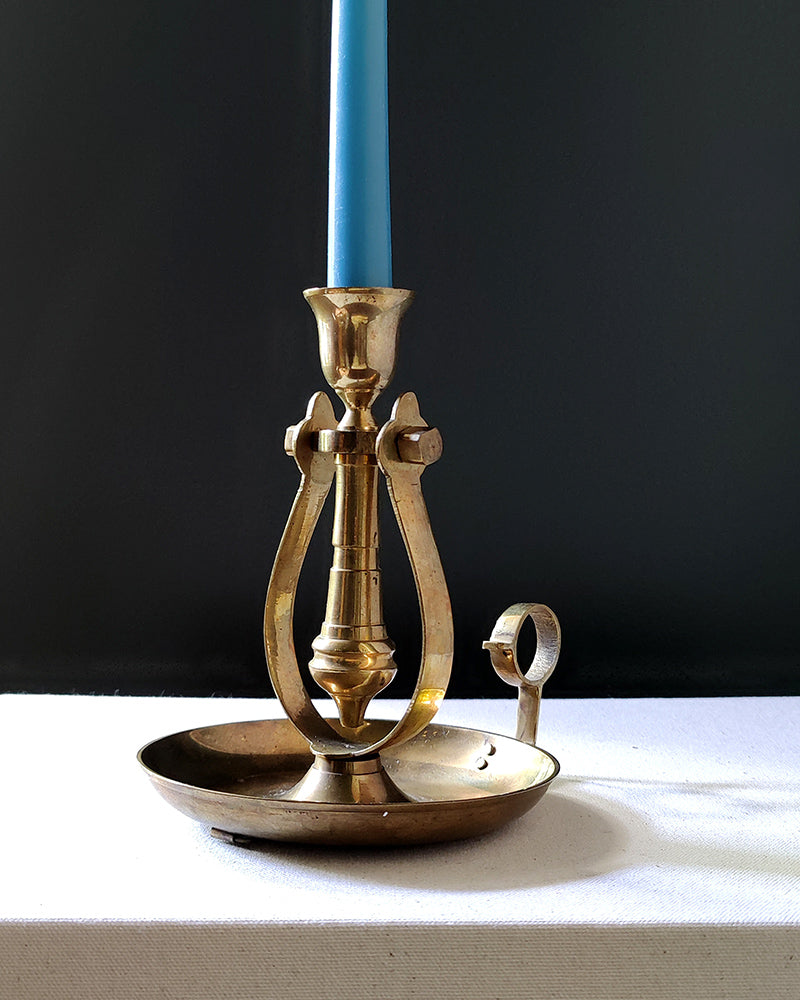 BRASS CHAMBER CANDLESTICK No. 4