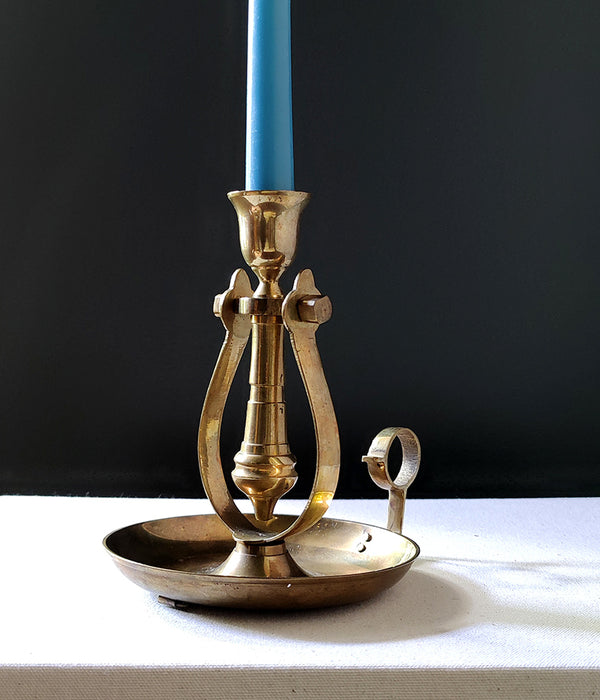 BRASS CHAMBER CANDLESTICK No. 4