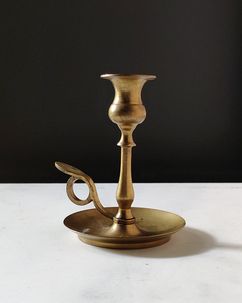 BRASS CHAMBER CANDLESTICK No. 5