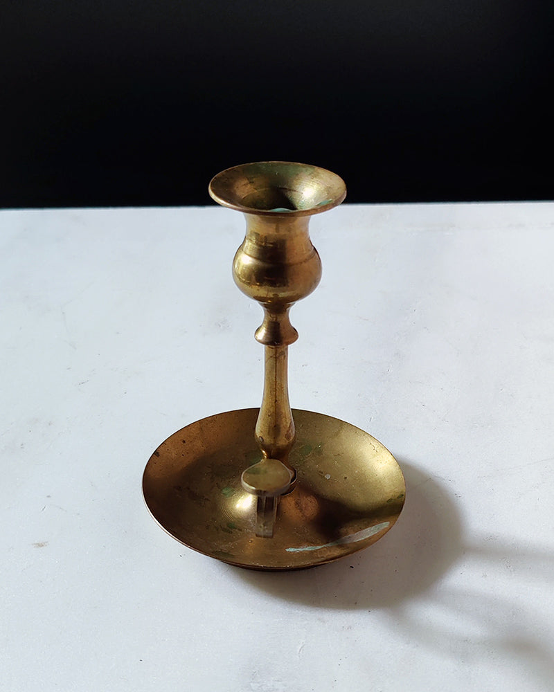 BRASS CHAMBER CANDLESTICK No. 5