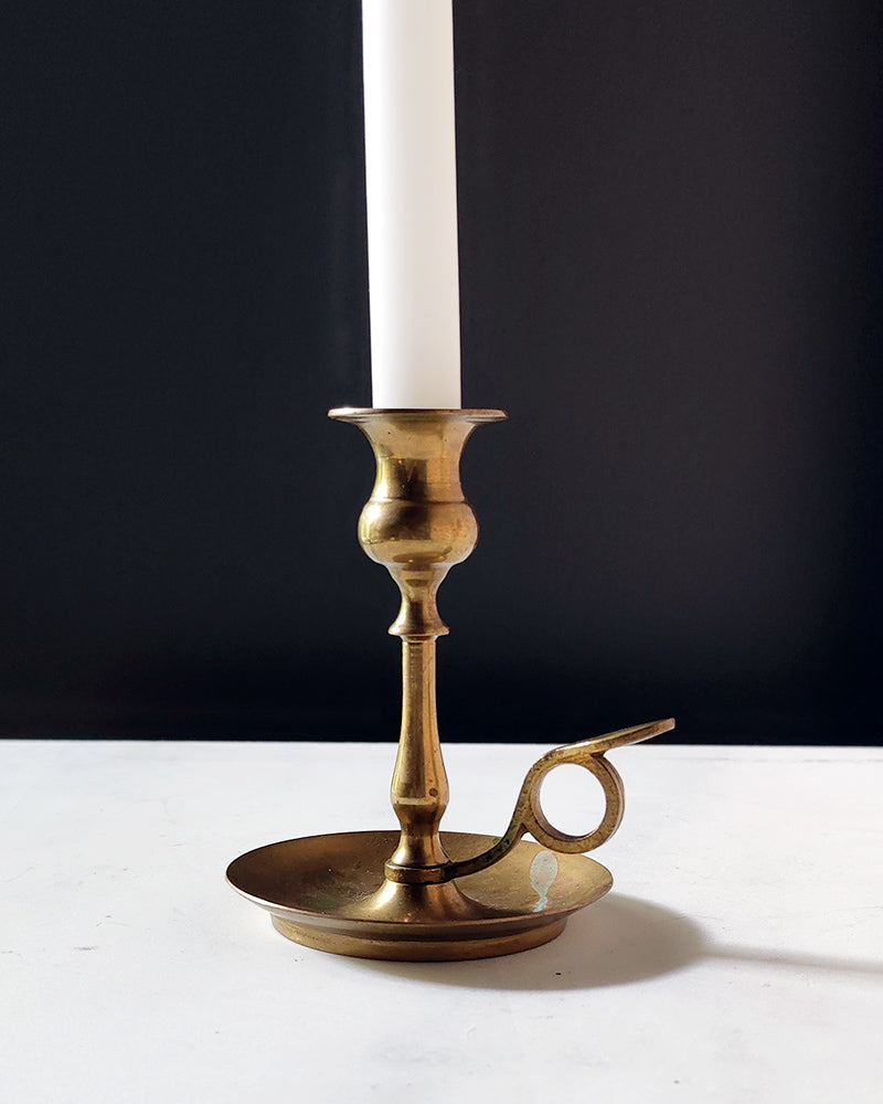 BRASS CHAMBER CANDLESTICK No. 5