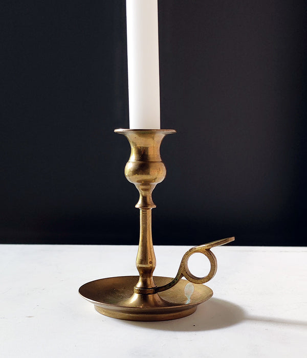 BRASS CHAMBER CANDLESTICK No. 5