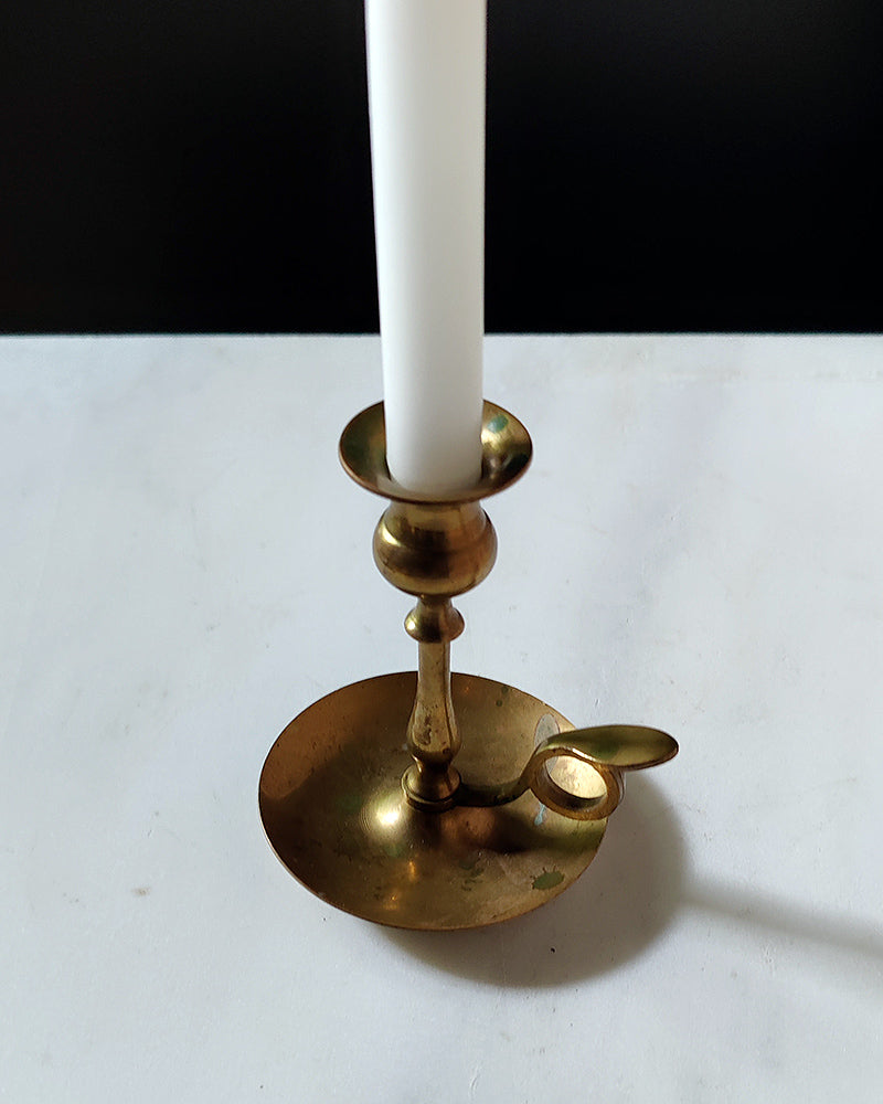 BRASS CHAMBER CANDLESTICK No. 5