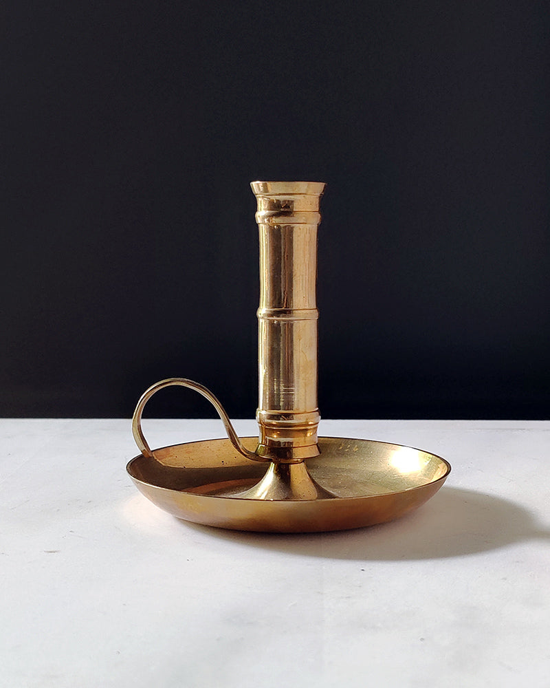 BRASS CHAMBER CANDLESTICK No. 6