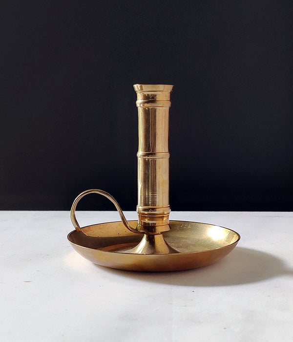 BRASS CHAMBER CANDLESTICK No. 6