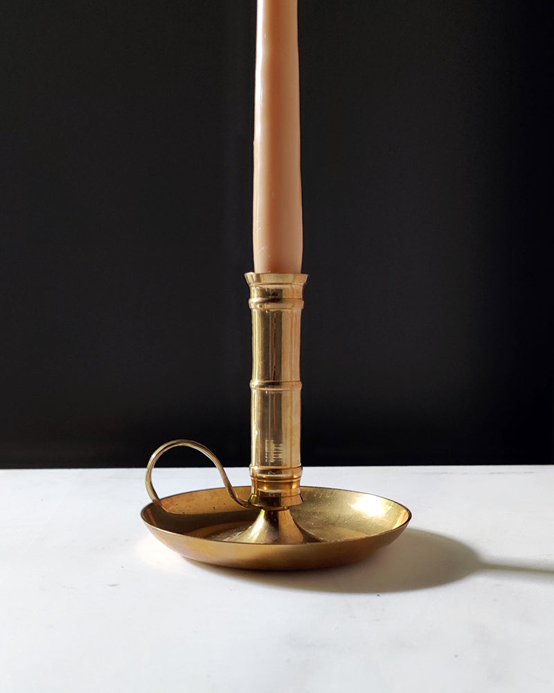 BRASS CHAMBER CANDLESTICK No. 6