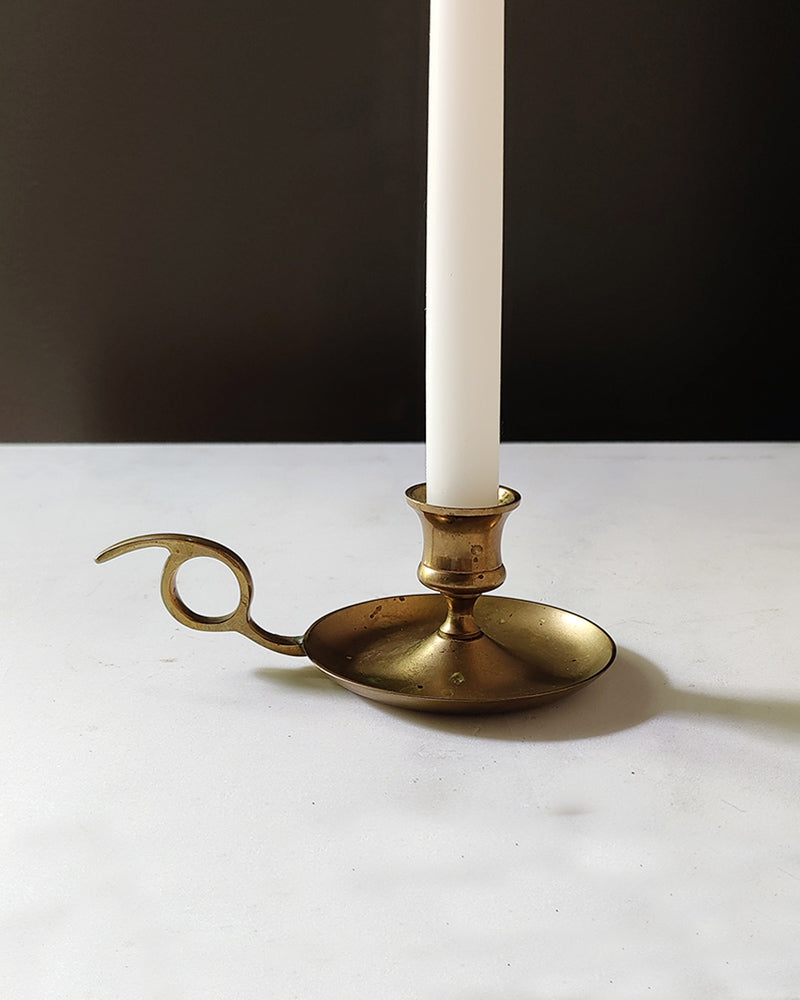 BRASS CHAMBER CANDLESTICK No. 7