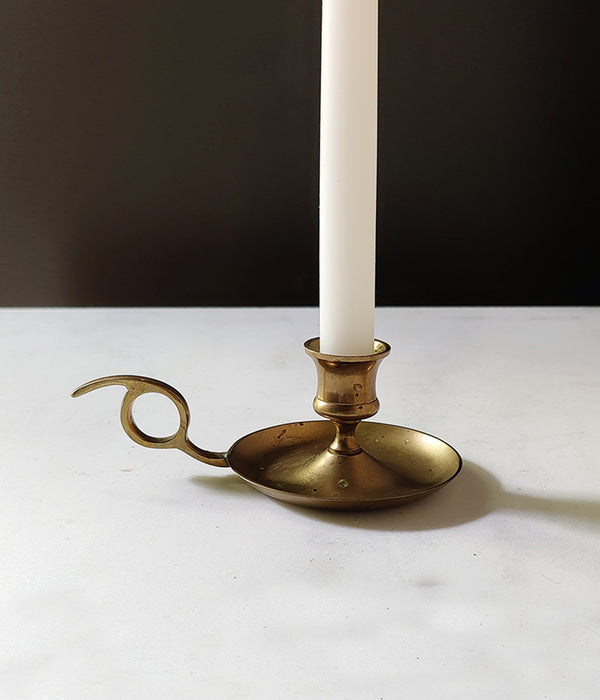 BRASS CHAMBER CANDLESTICK No. 7