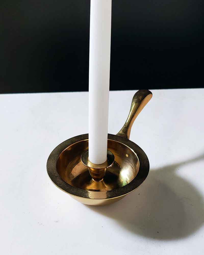 BRASS CHAMBER CANDLESTICK No. 8