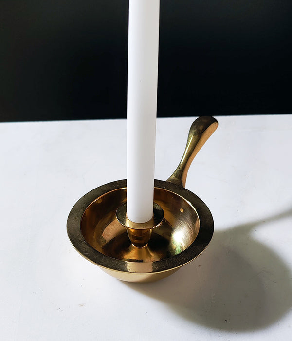 BRASS CHAMBER CANDLESTICK No. 8