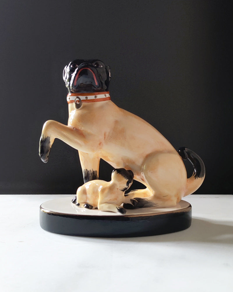 CHELSEA HOUSE PORT ROYAL PUG FIGURINES