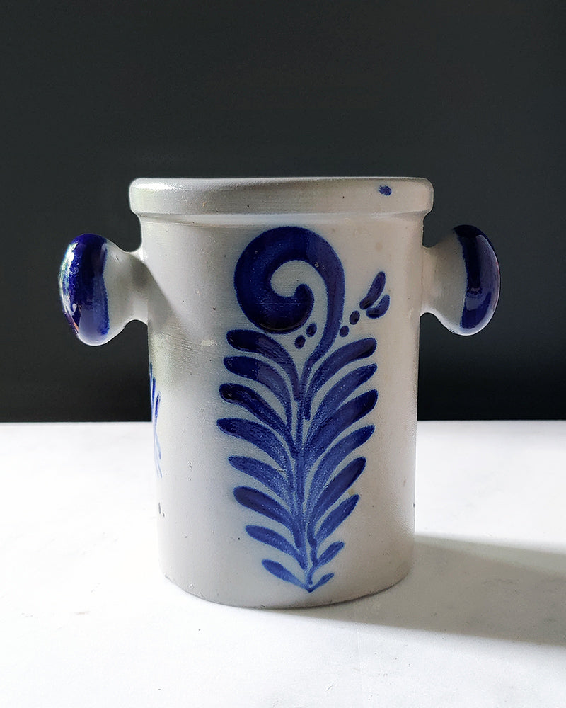 SALT GLAZE CROCK No. 4