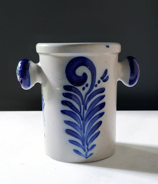 SALT GLAZE CROCK No. 4