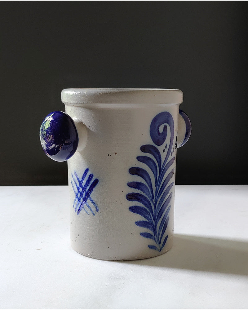 SALT GLAZE CROCK No. 4