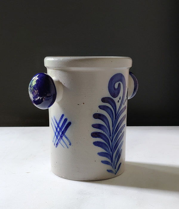 SALT GLAZE CROCK No. 4