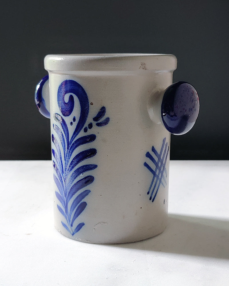 SALT GLAZE CROCK No. 4