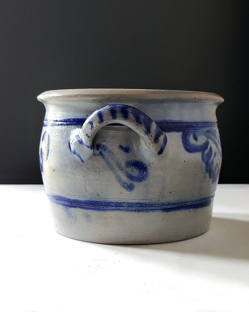 SALT GLAZE CROCK No. 1