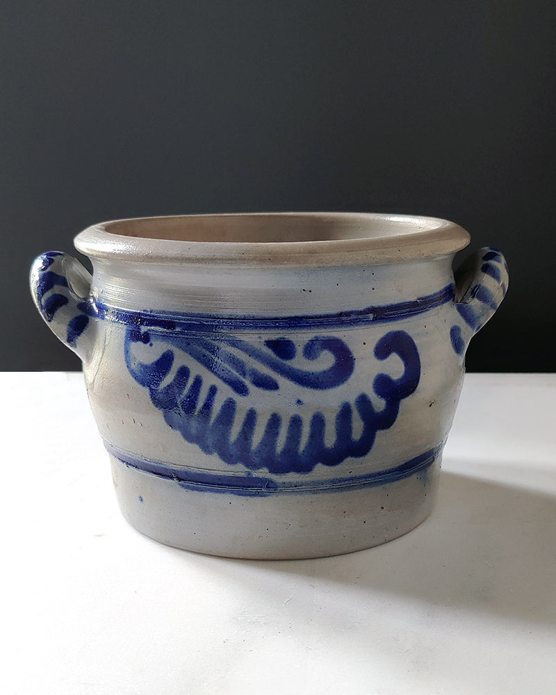 SALT GLAZE CROCK No. 1