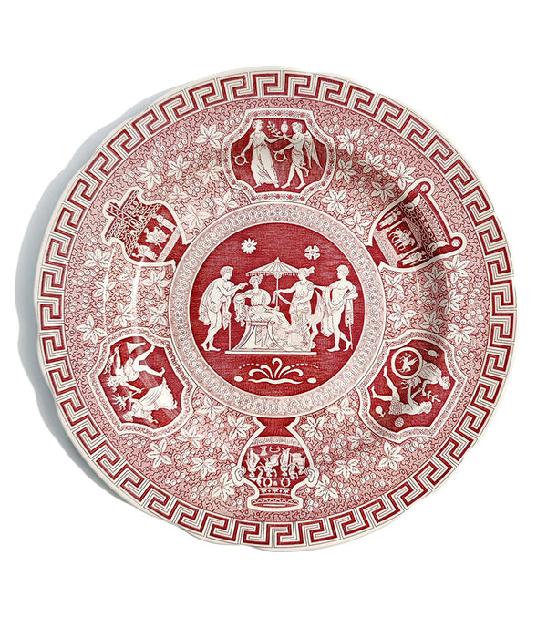 SPODE GREEK LUNCHEON PLATE