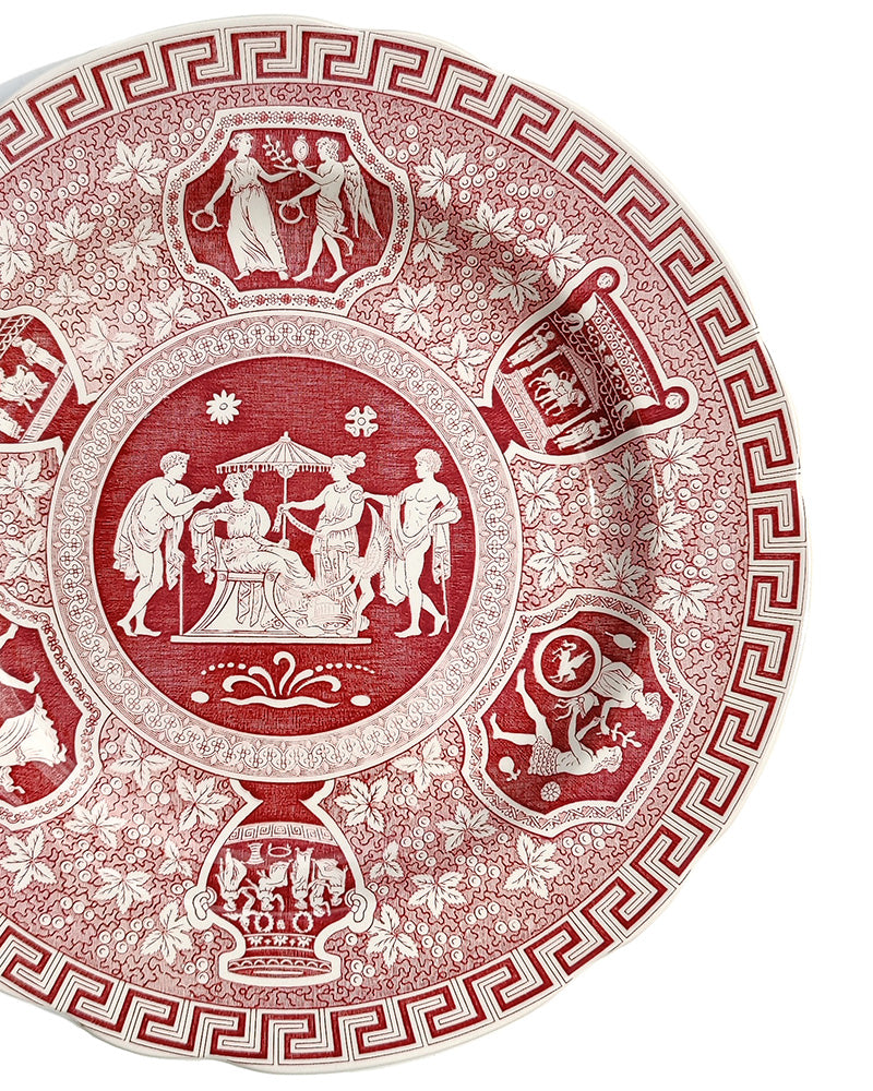 SPODE GREEK LUNCHEON PLATE