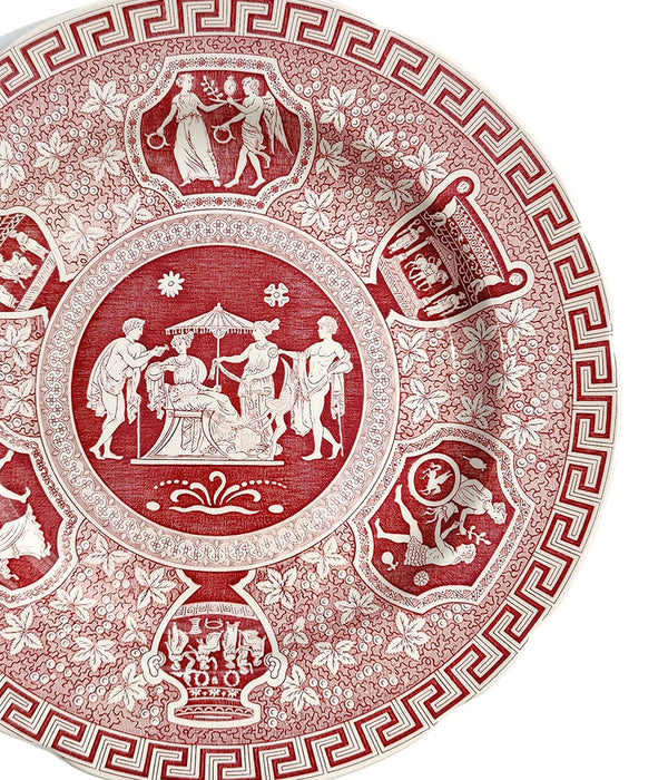 SPODE GREEK LUNCHEON PLATE