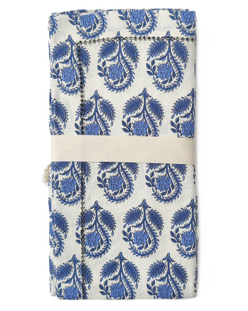 J. CREW BOUQUET BLOCK PRINT NAPKINS