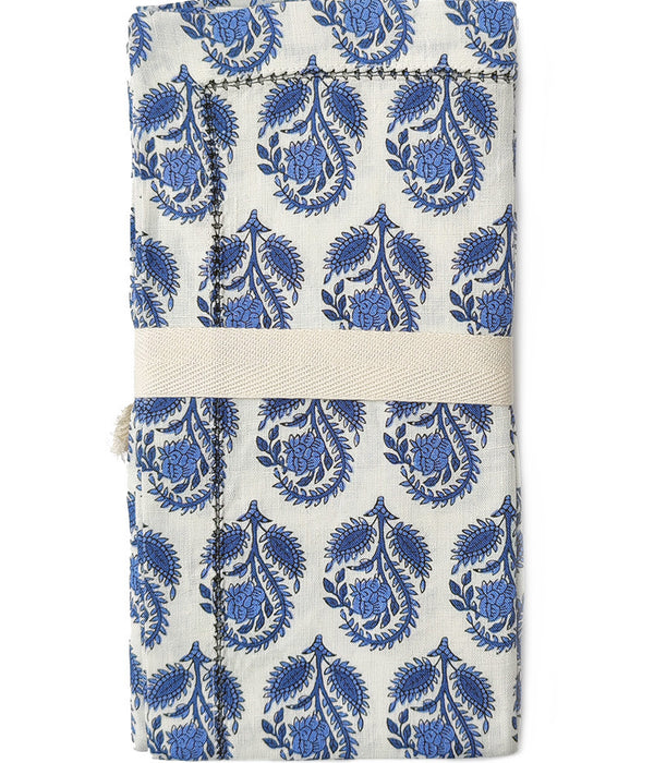 J. CREW BOUQUET BLOCK PRINT NAPKINS