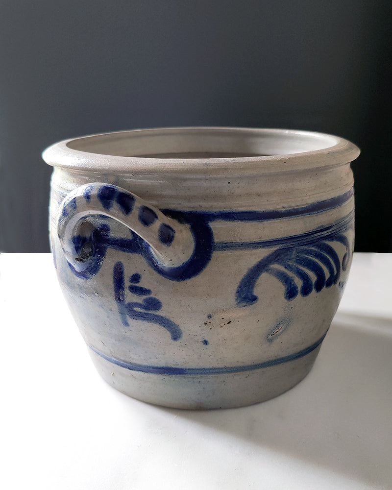 SALT GLAZE CROCK No. 3