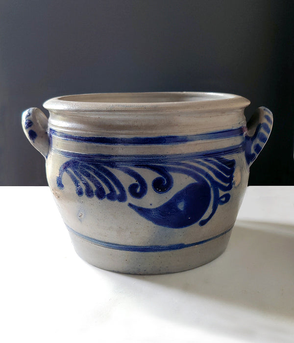 SALT GLAZE CROCK No. 3