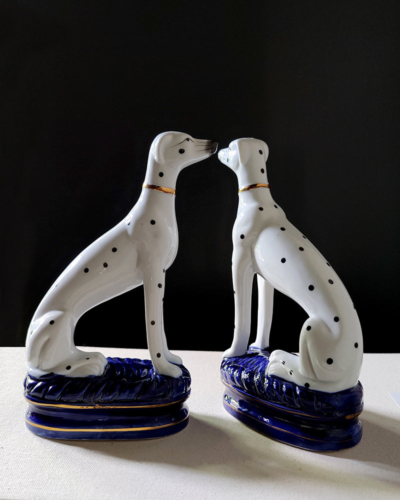 DALMATIAN DOGS, PAIR No. 1