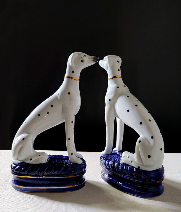 DALMATIAN DOGS, PAIR No. 1