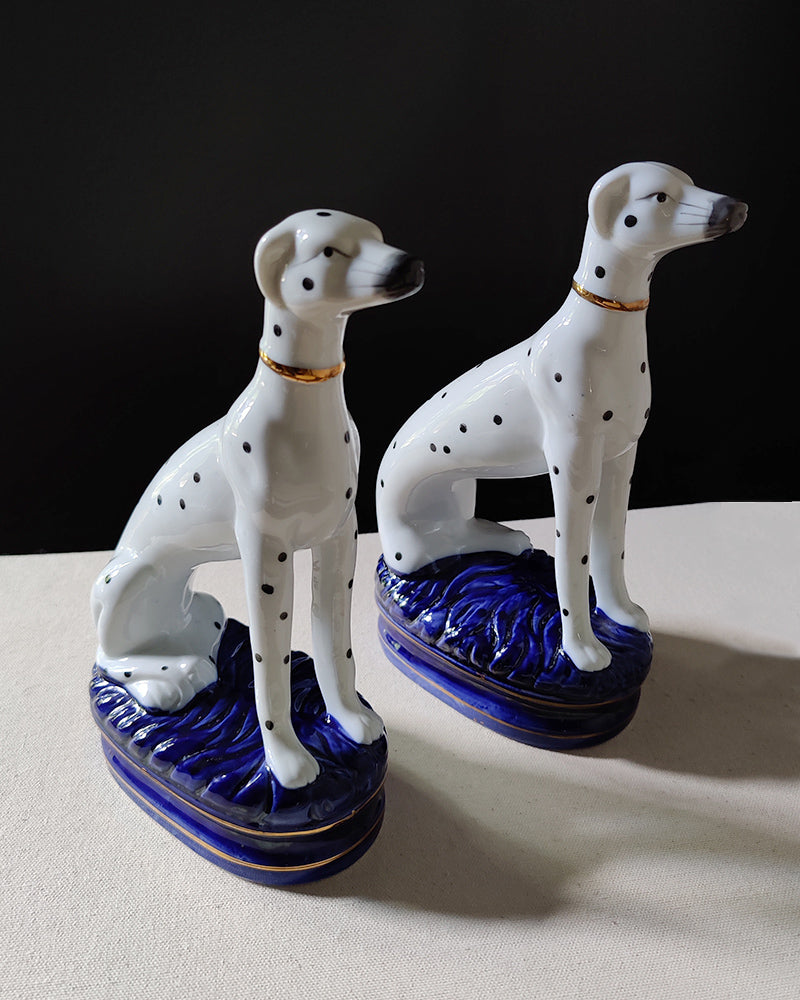 DALMATIAN DOGS, PAIR No. 1