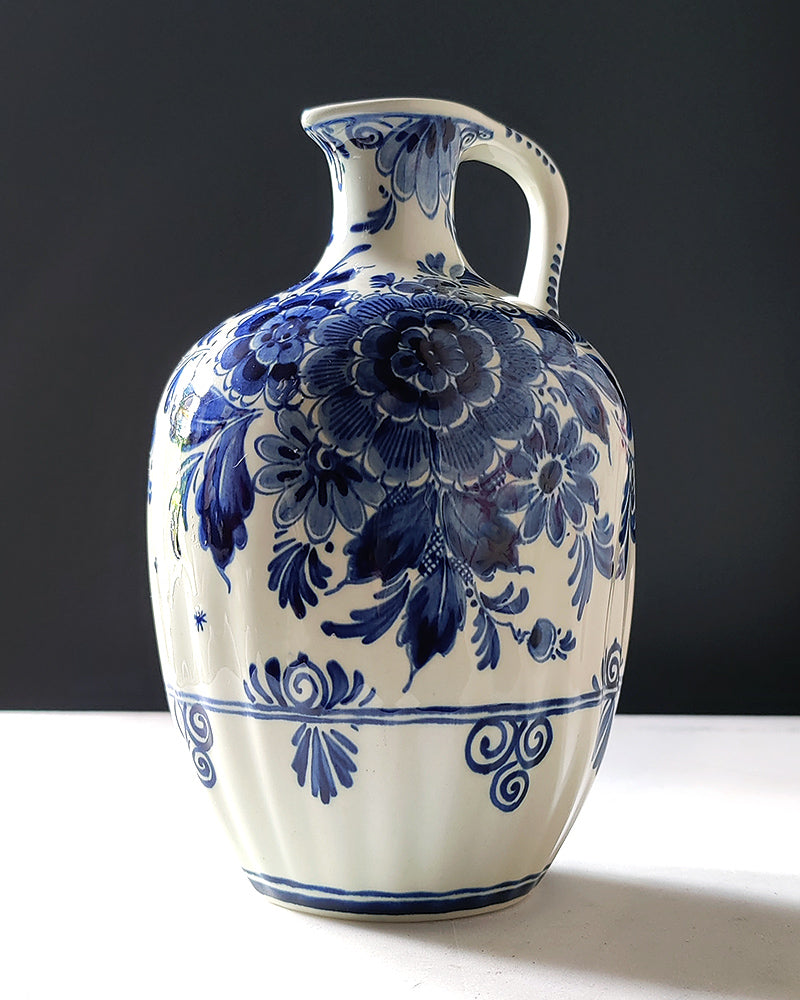 DELFT FLORAL JUG